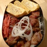 お弁当に！簡単豚丼